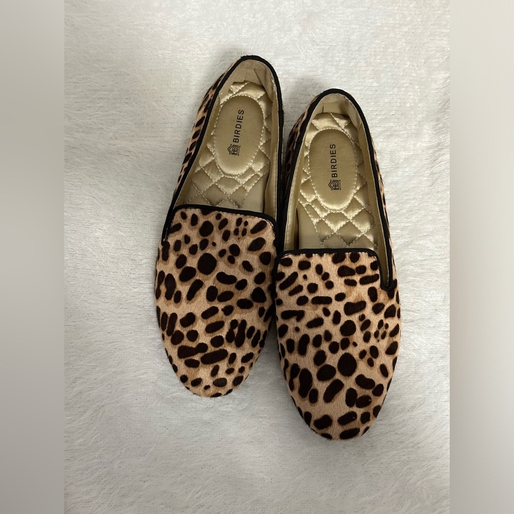 Birdies Brown and Black Leopard Print Flats 🐆🐆🐆 - Picture 4 of 8